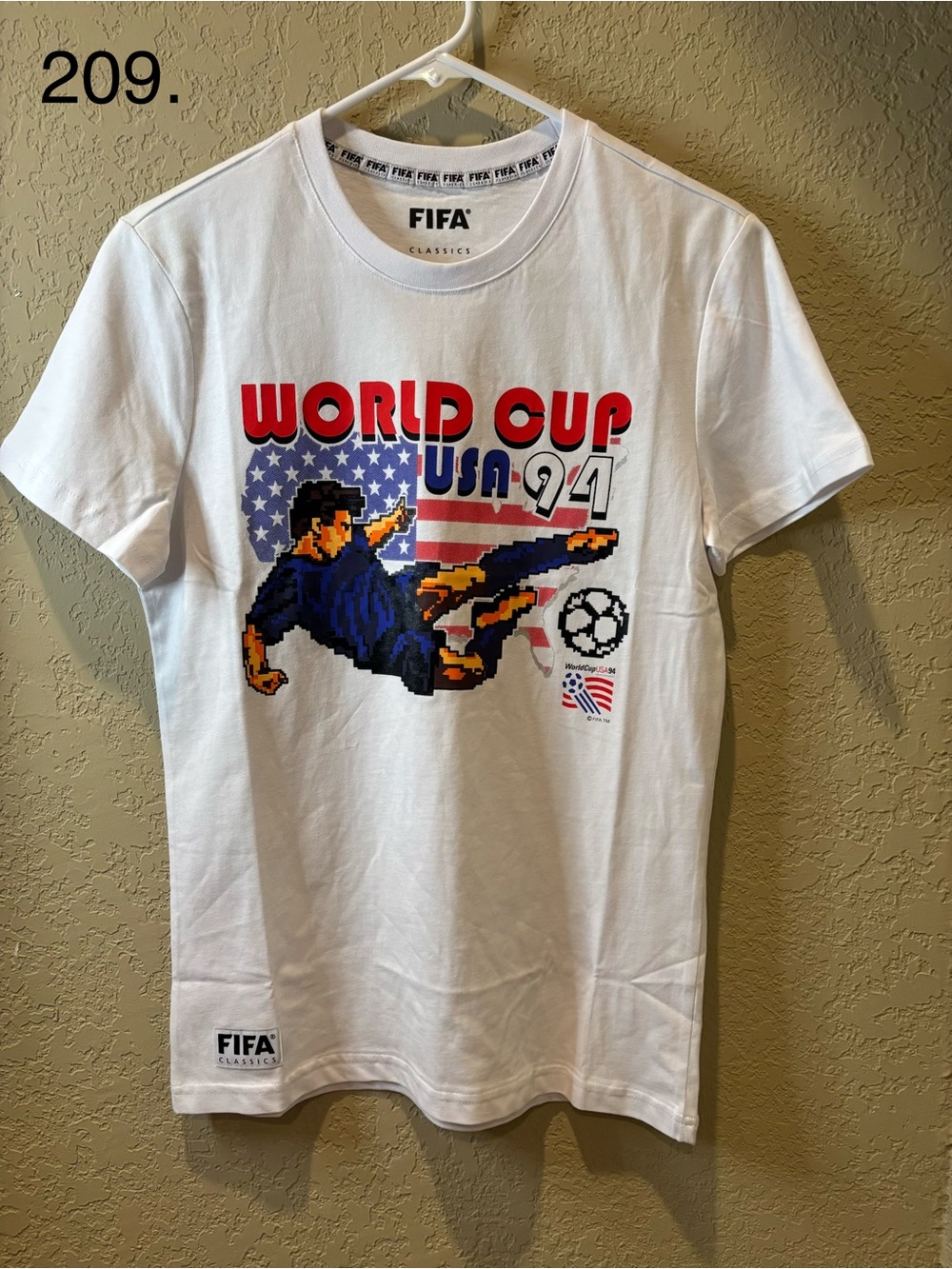 Classic White Kids World Cup USA 94 Graphic Tee